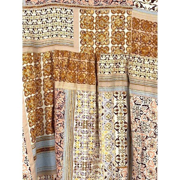 Savanna Jane Women S Floral Embroidered Peasant Top Blouse Boho Chic Cottagecore - Picture 10 of 12